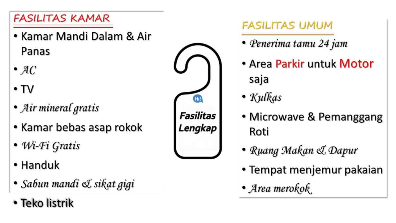 Hotel Kost Carmelia Syariah Baranangsiang Bogor Esterno foto